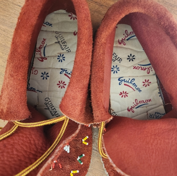 Vintage Guilfair Original Moccasins Guilmox Leather Soft Suede - Picture 5 of 9